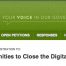 Thumbnail image for Online Petition at White House – Closing the Digital Divide