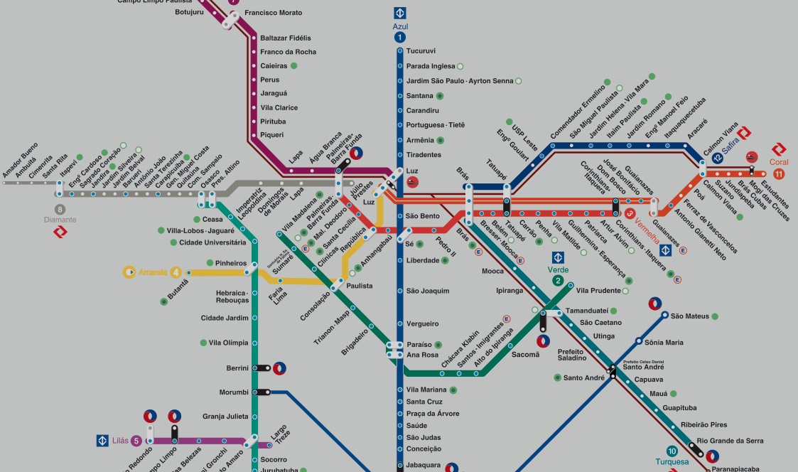 Map Metro SP